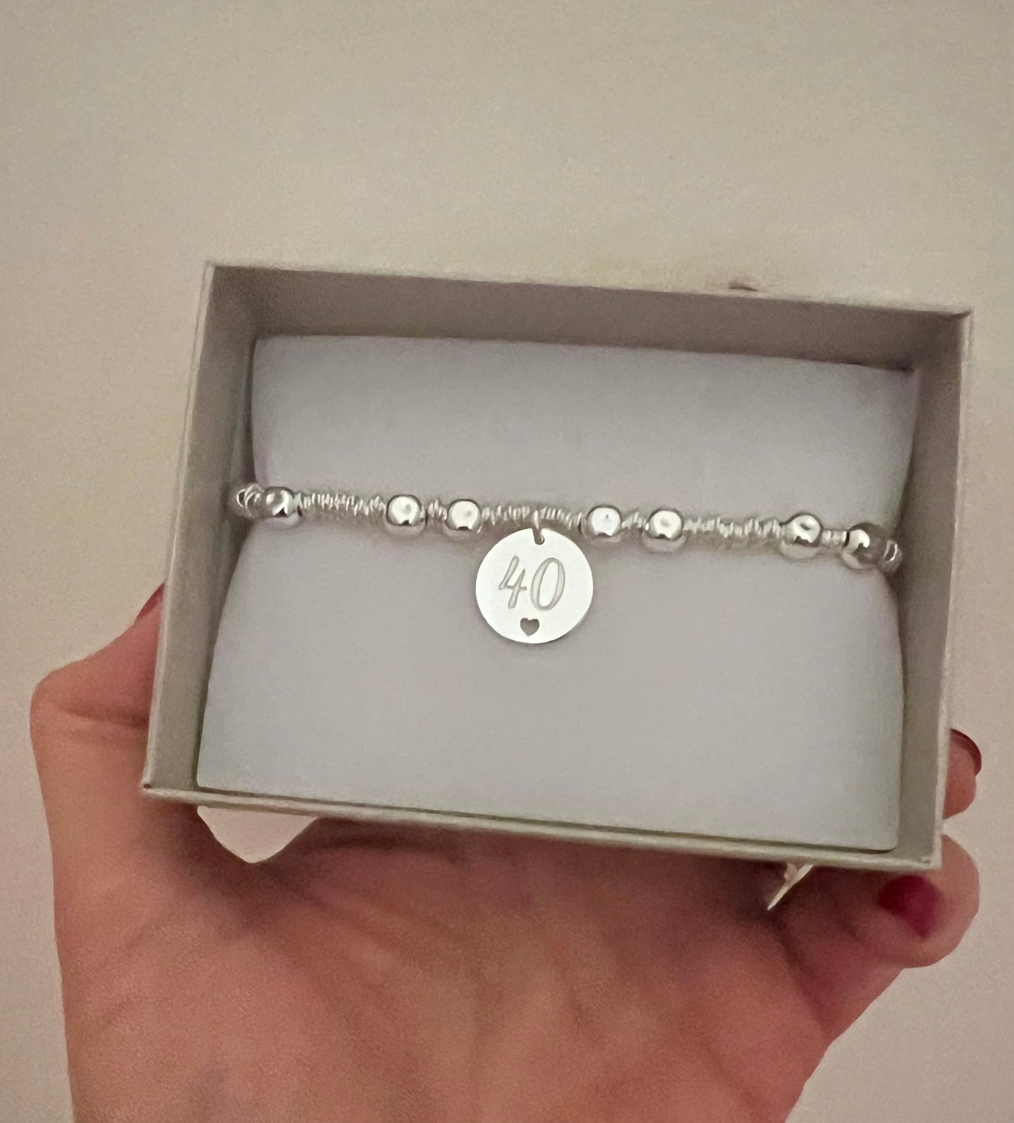 Bracciale con medaglietta doppia incisione - Filigrane & co