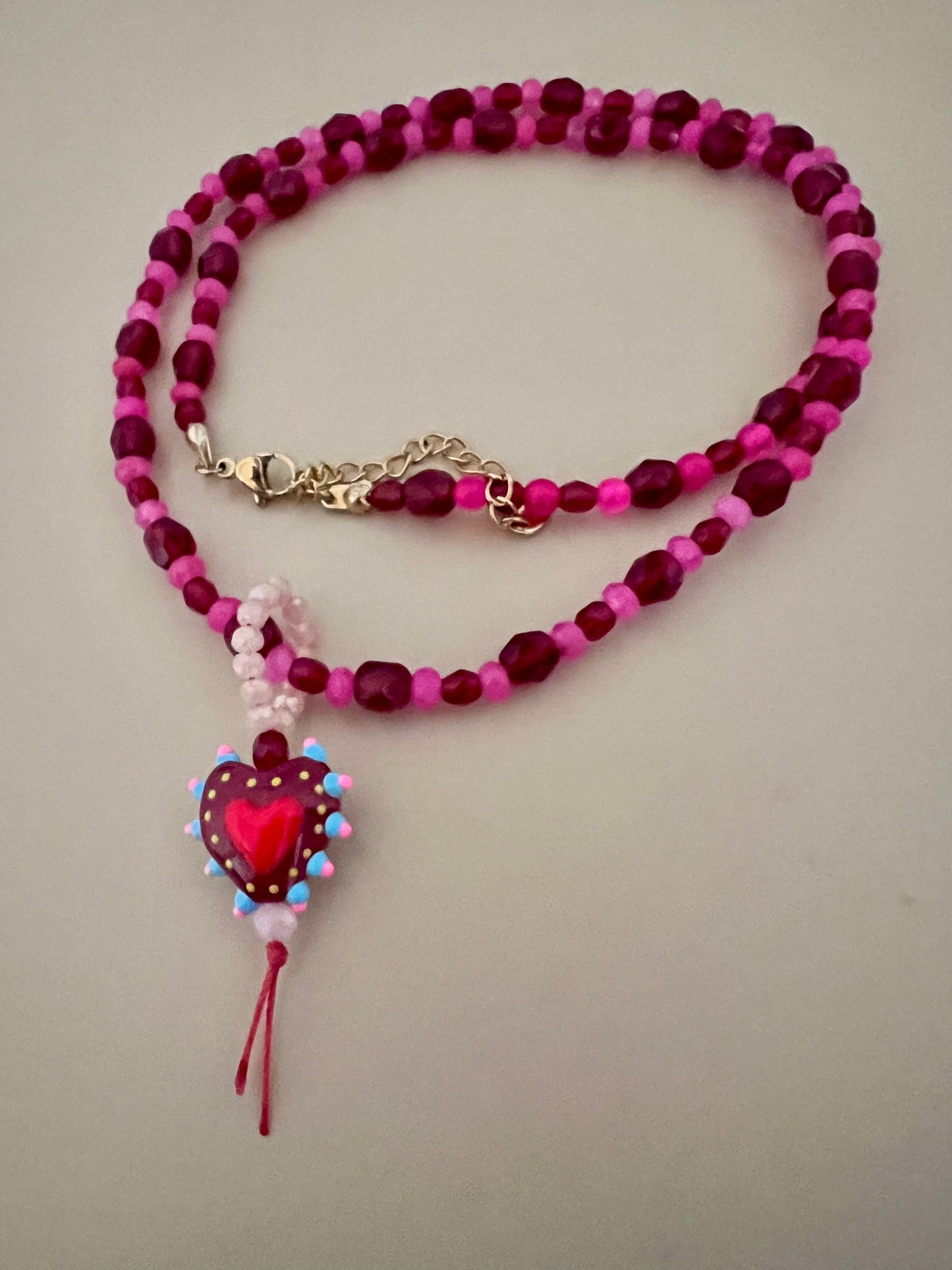 Collane con cuori o fiore pendenti