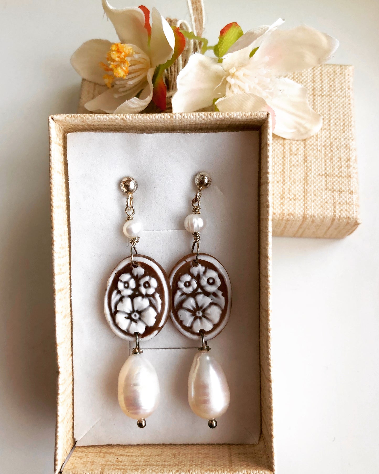 Orecchini cammeo - Filigrane & co