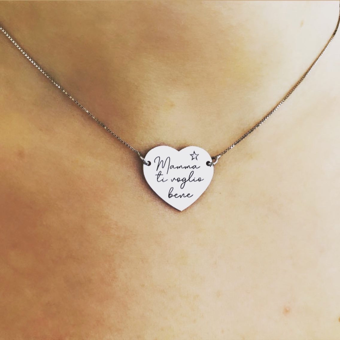 Collana “mamma ti voglio bene” - Filigrane & co