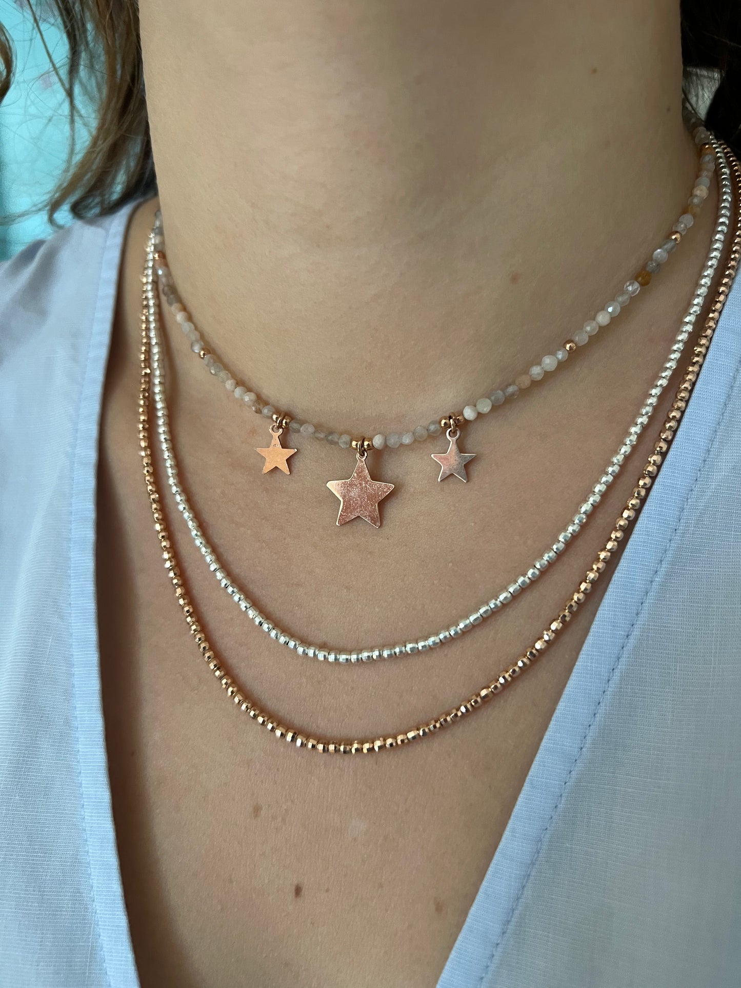 Collana tre stelle