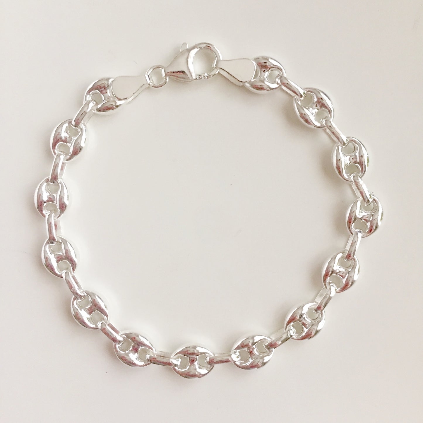 Bracciale argento maglia marina - Filigrane & co