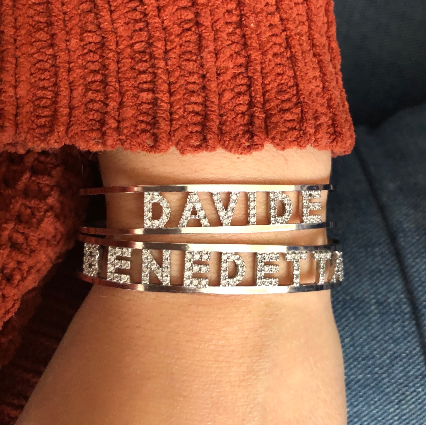 Bracciali nome SU ORDINAZIONE - Filigrane & co