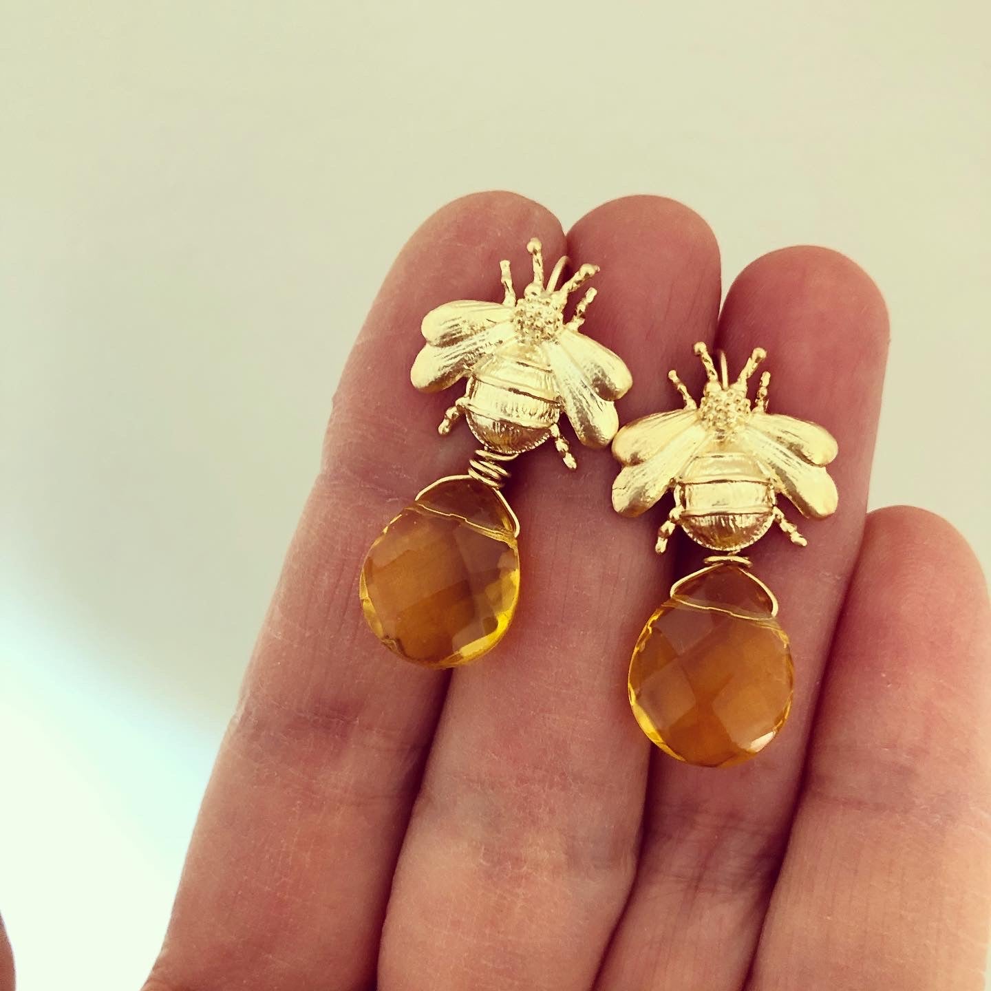 Orecchini “api con miele” - Filigrane & co