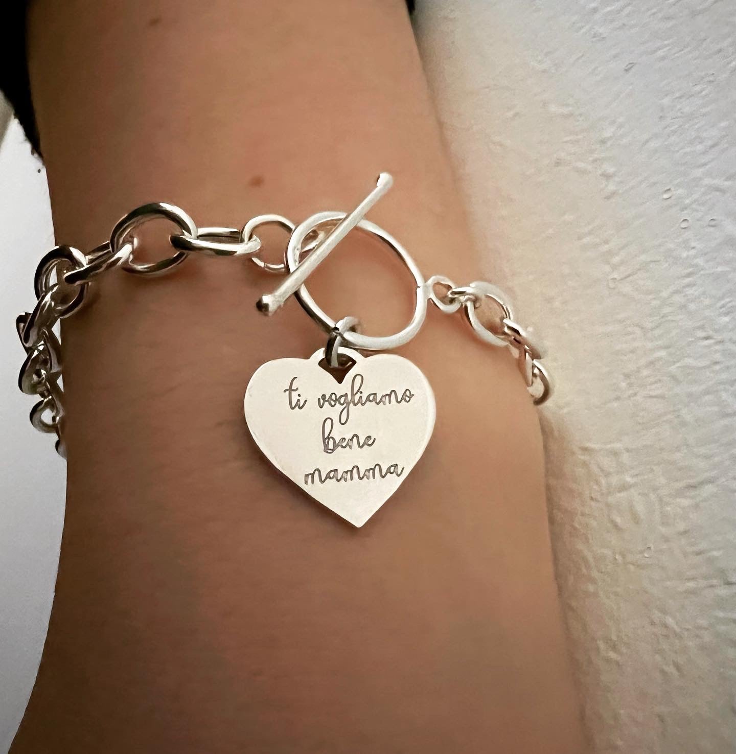 Bracciale “ti vogliamo bene mamma” - Filigrane & co