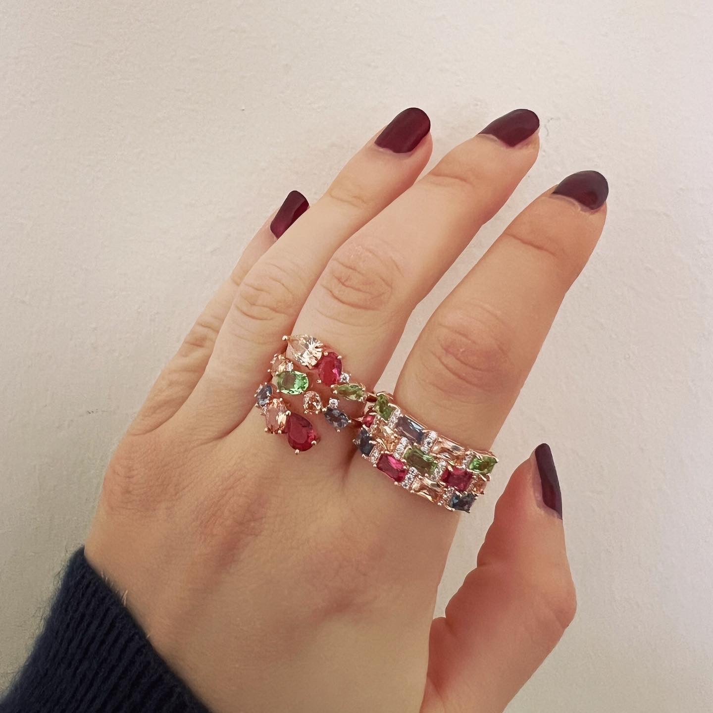 Braccialetto In Argento 925 Con Pietre Taglio A Scaramazza In Quar Rutilato E Quarzo Tormalinato Braccialetto In Argento 925 Con Pietre Taglio A Scaramazza In Quar Rutilato E Quarzo Tormalinato