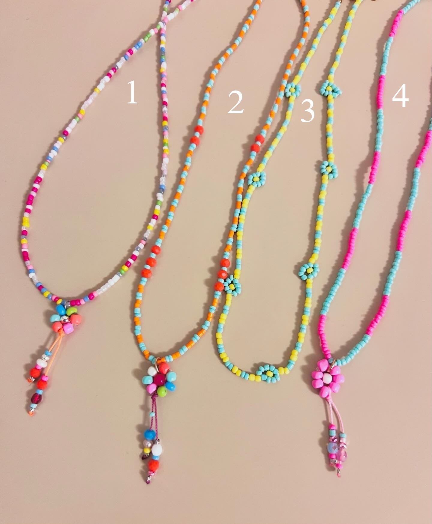 Collane fiori di perline - Filigrane & co