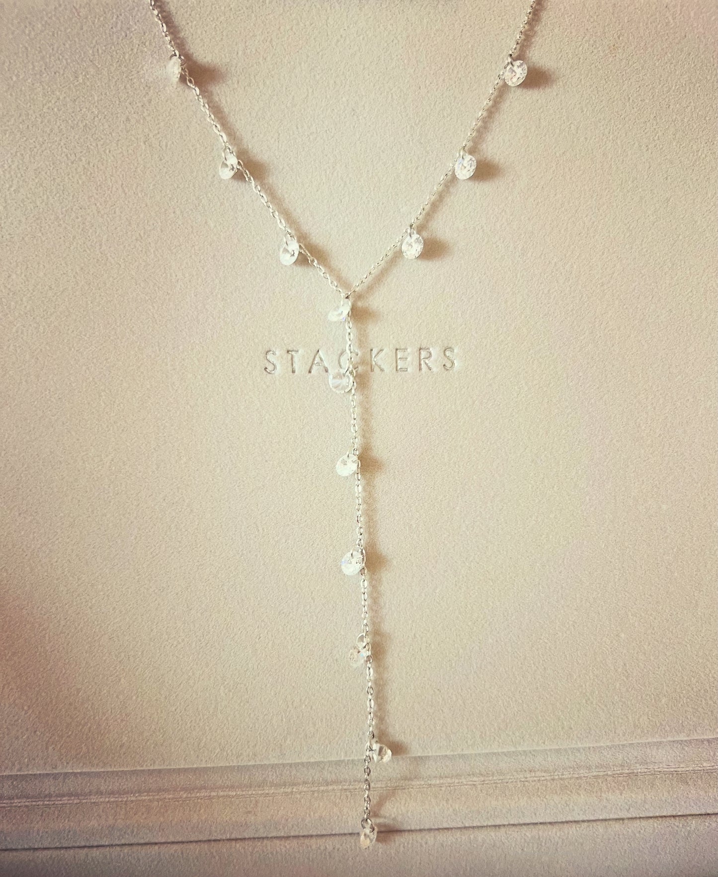 Collane in acciaio inox e zirconi