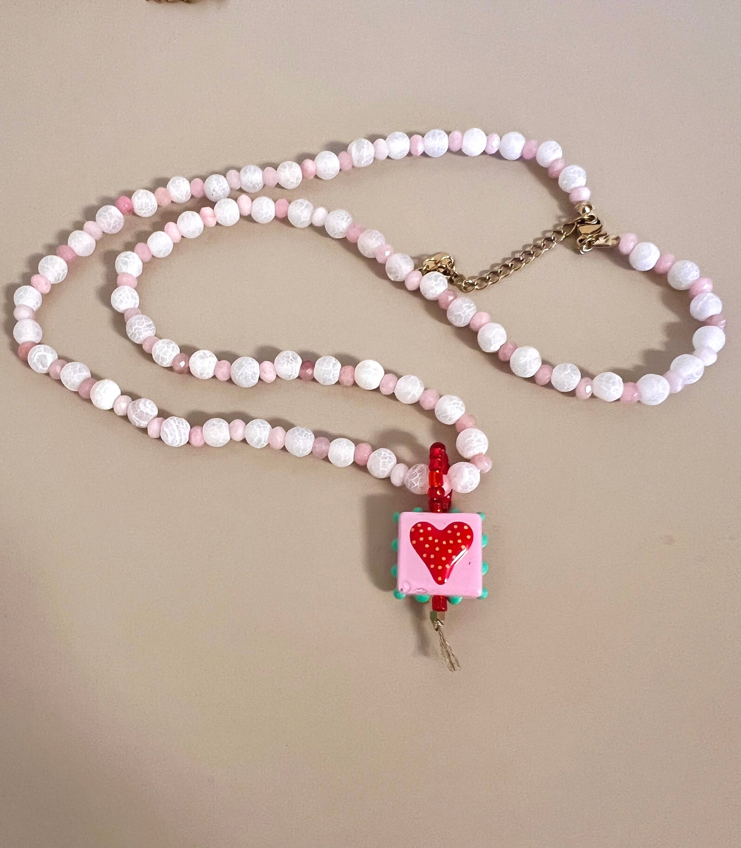 Collane con cuori o fiore pendenti