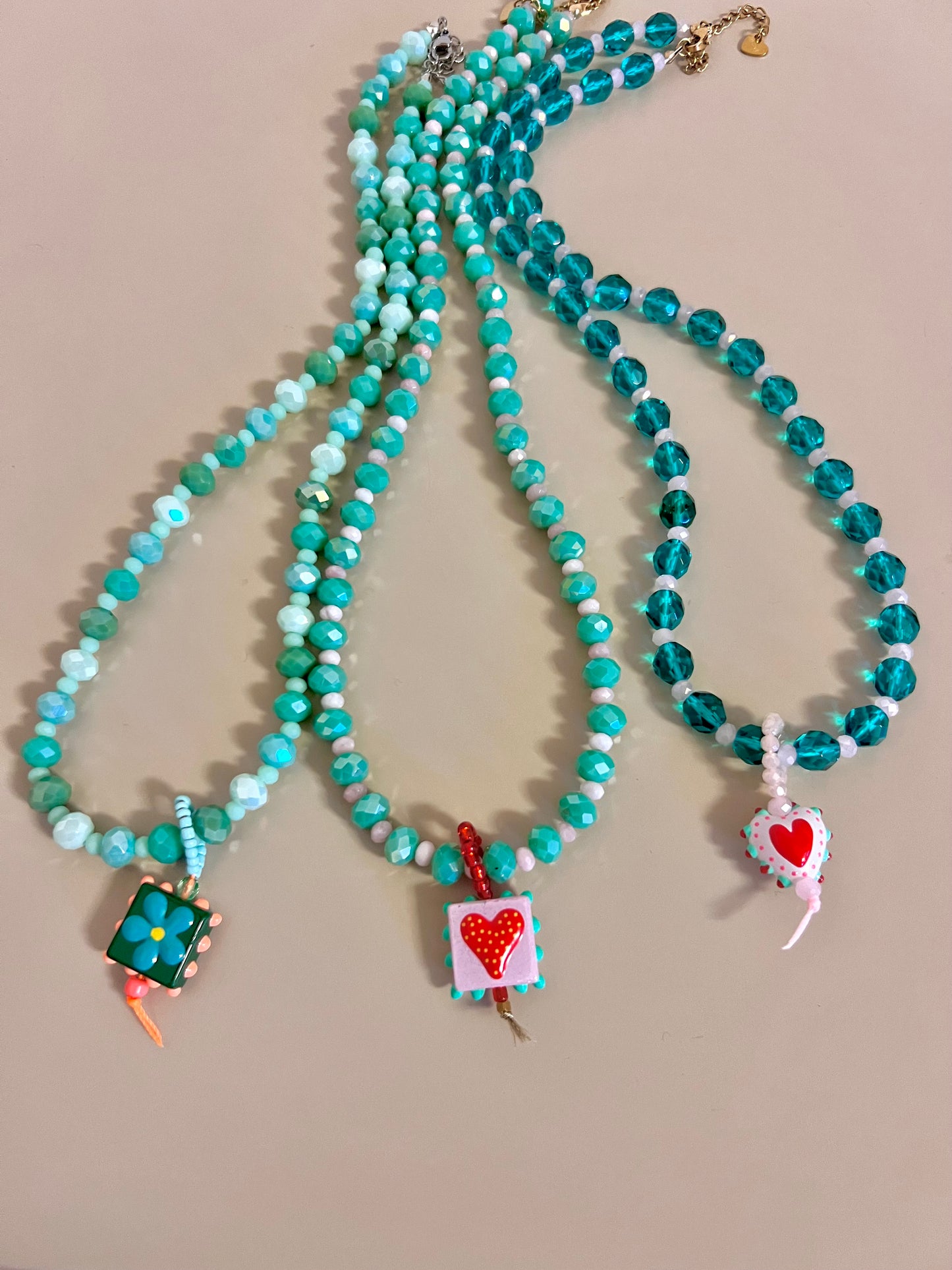 Collane con cuori o fiore pendenti - Filigrane & co