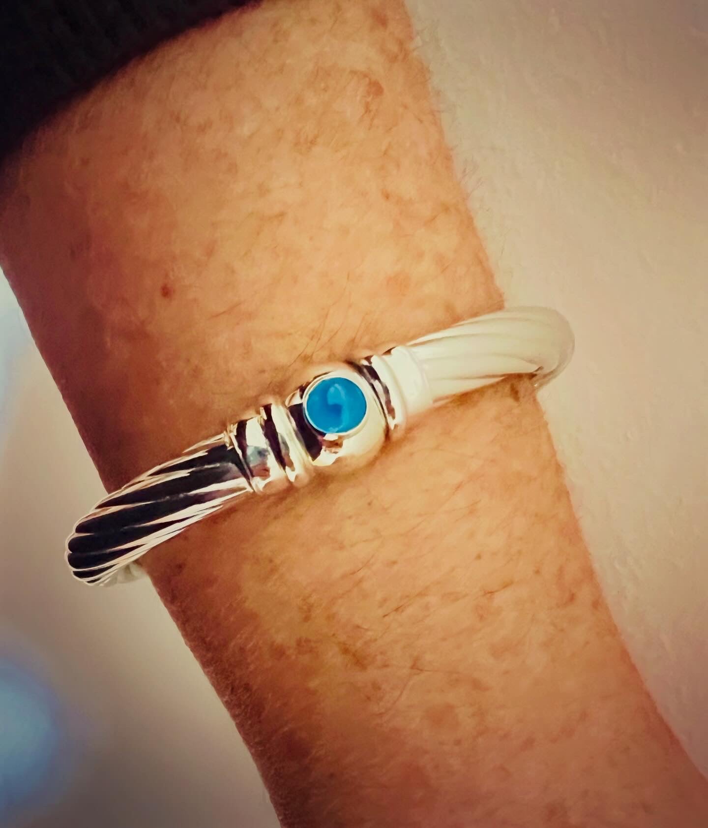 Bracciale torchon chiusura a molla - Filigrane & co