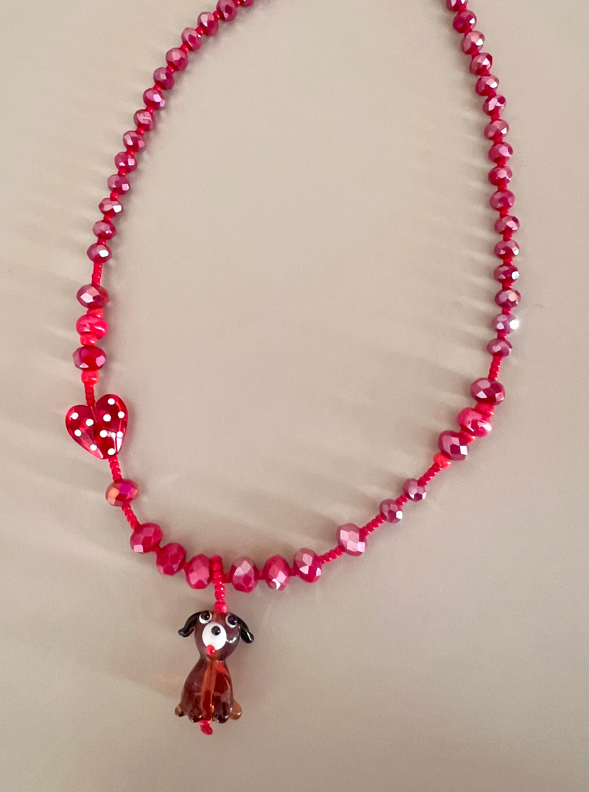 Collane con animaletti in vetro
