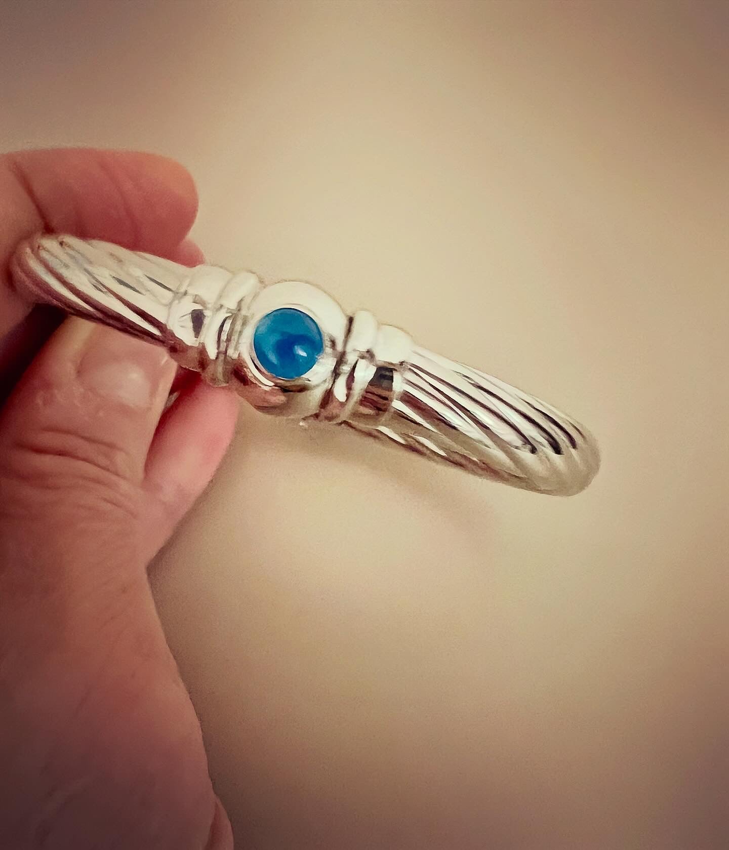 Bracciale torchon chiusura a molla - Filigrane & co