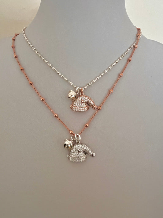 Collane con berretto di Babbo Natale