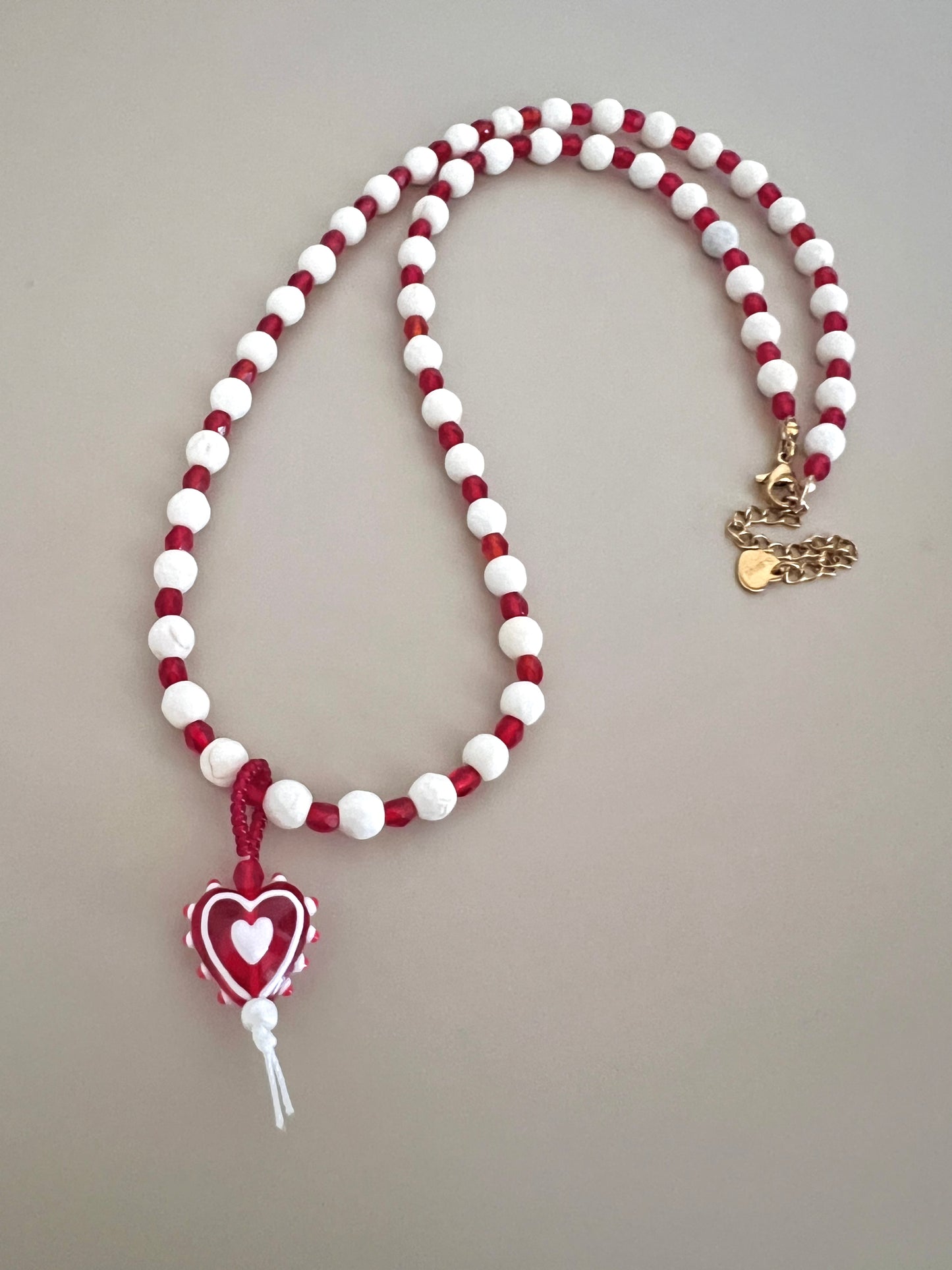 Collane con cuori o fiore pendenti