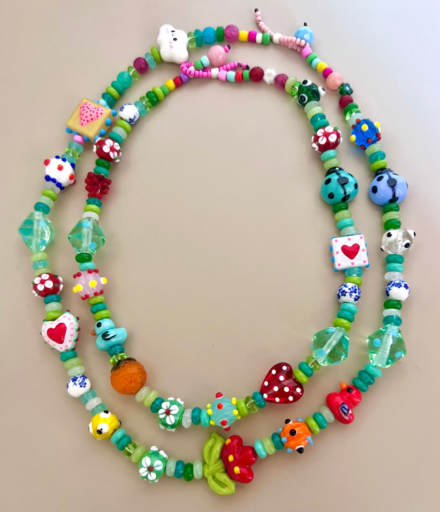 Collane fantasia multicolor