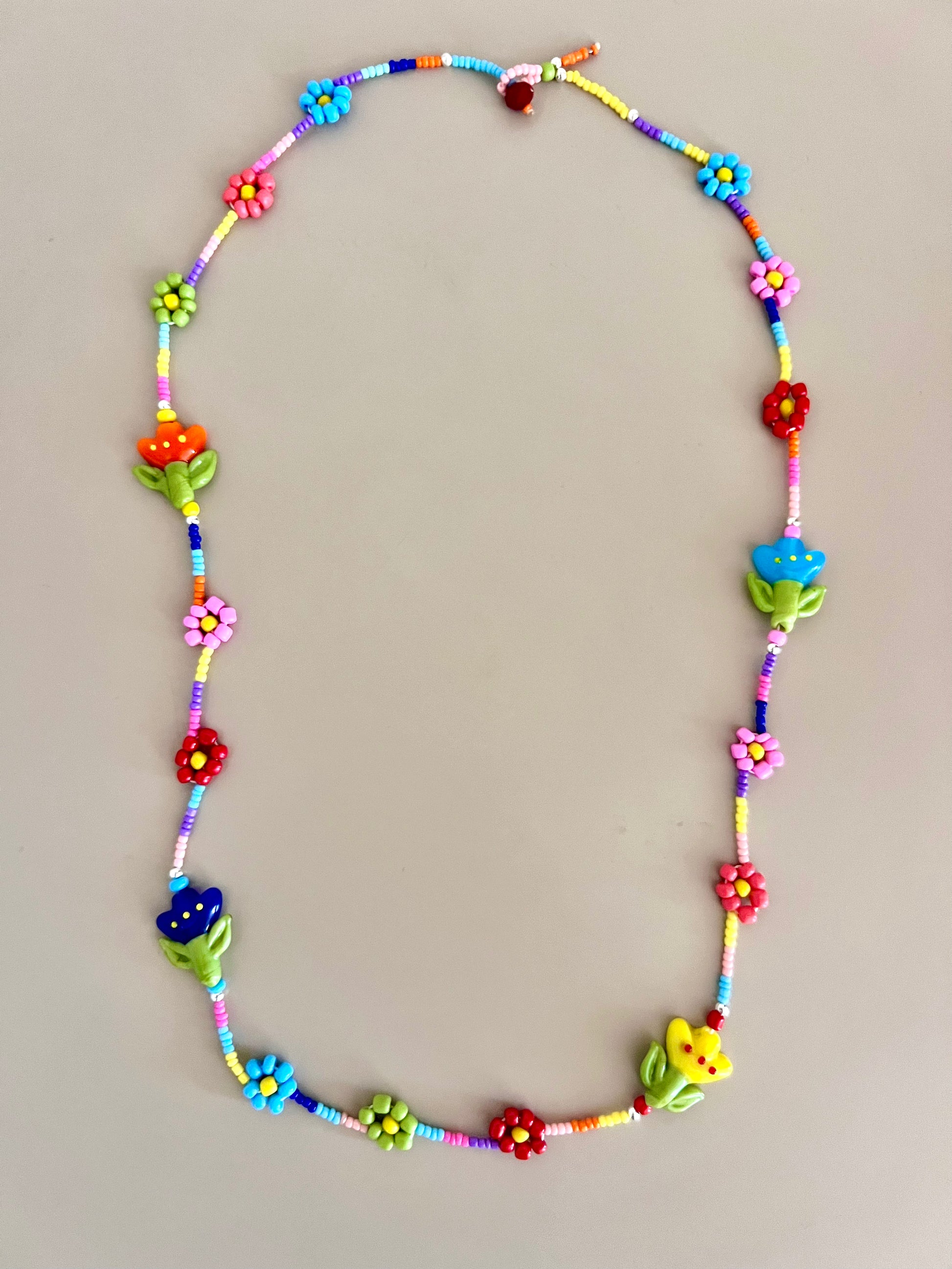 Collana fiorita - Filigrane & co