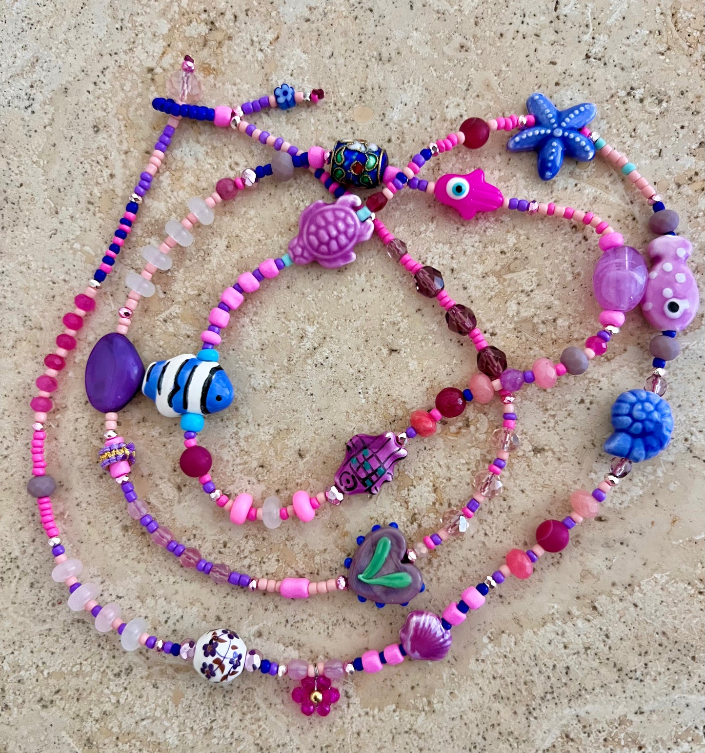 Collana mare lunga - Filigrane & co