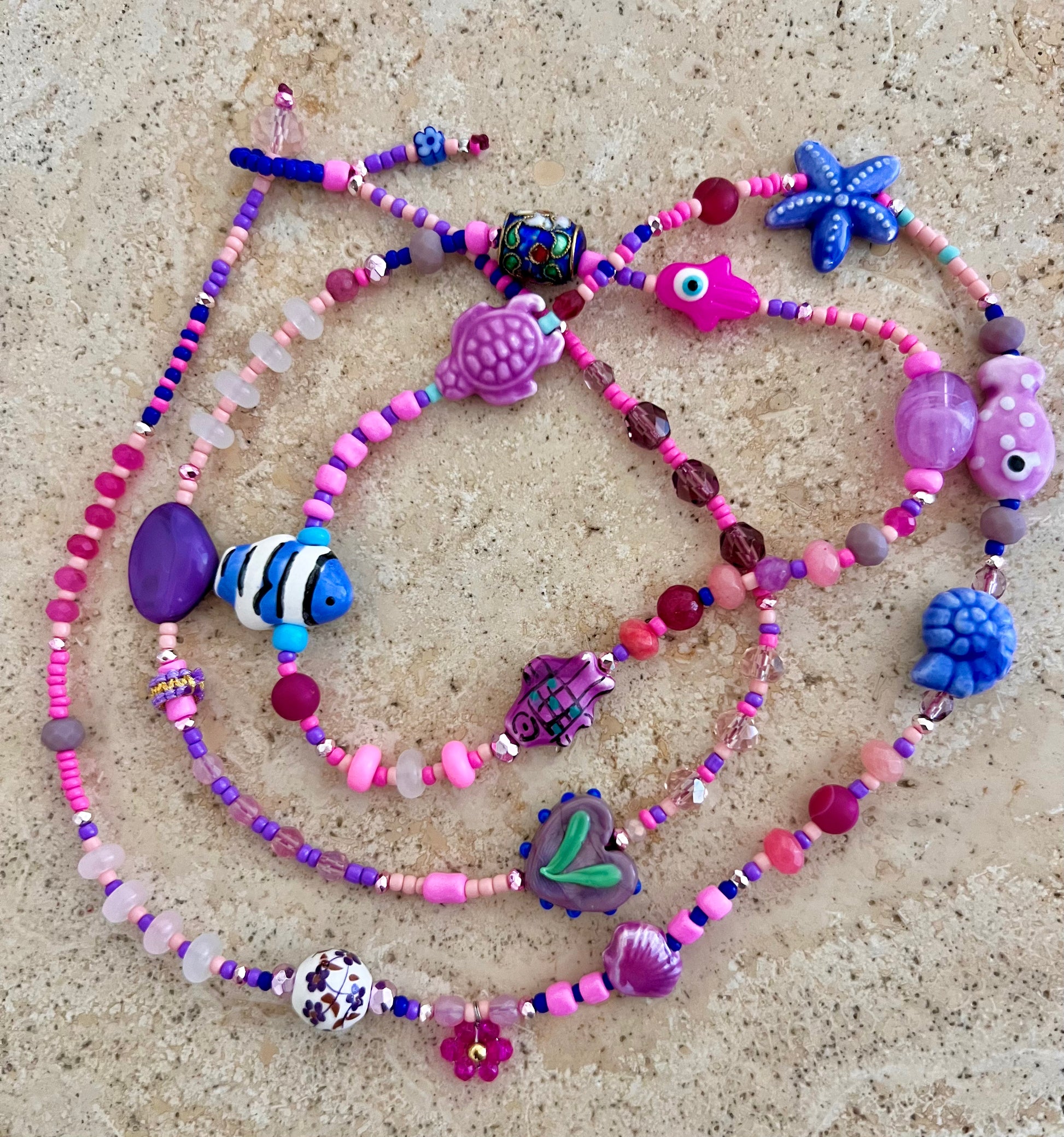 Collana mare lunga - Filigrane & co