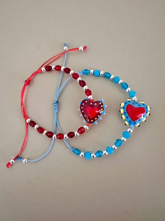 Bracciali con cuore