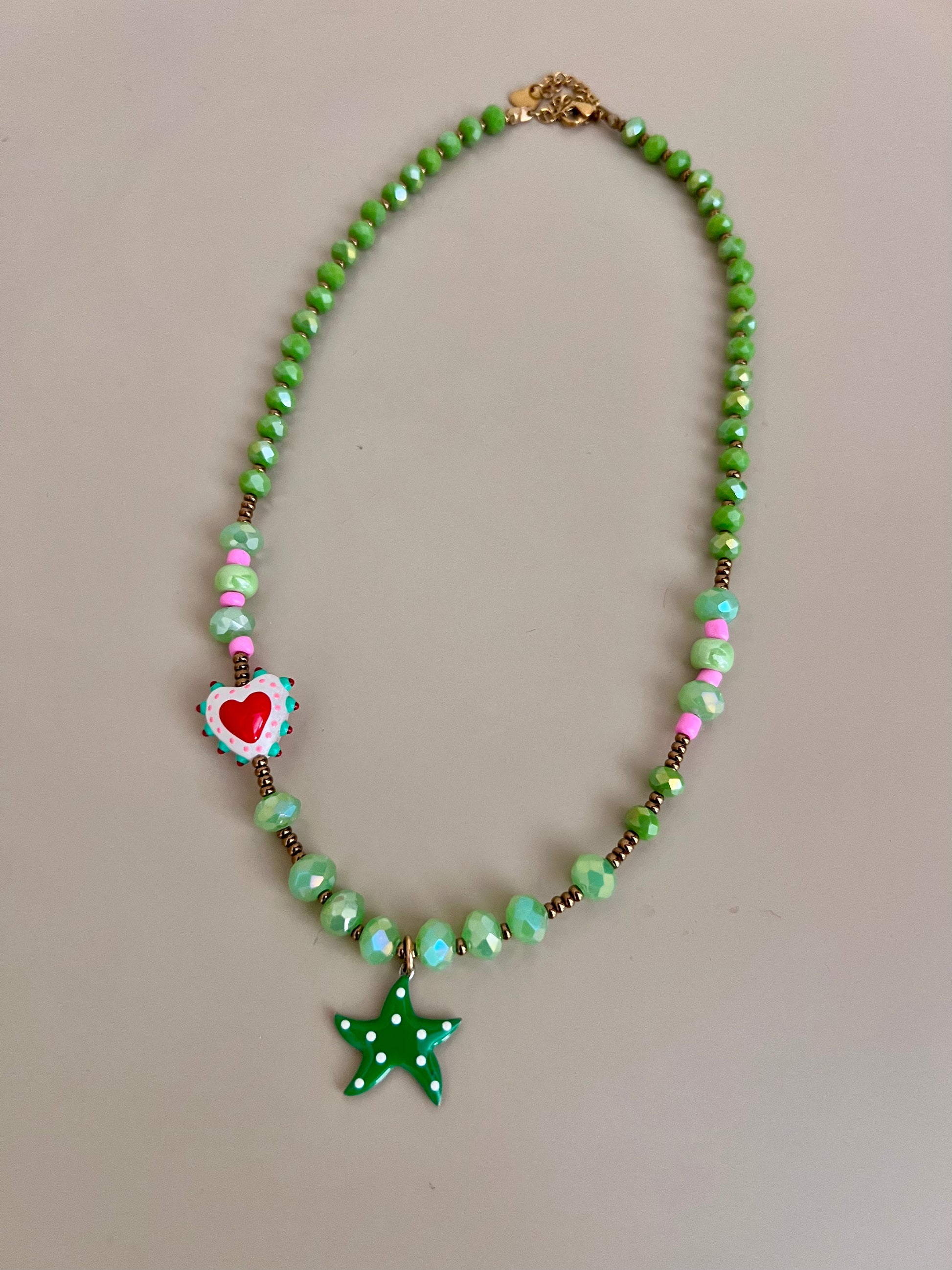 Collana con cuore e pesce - Filigrane & co