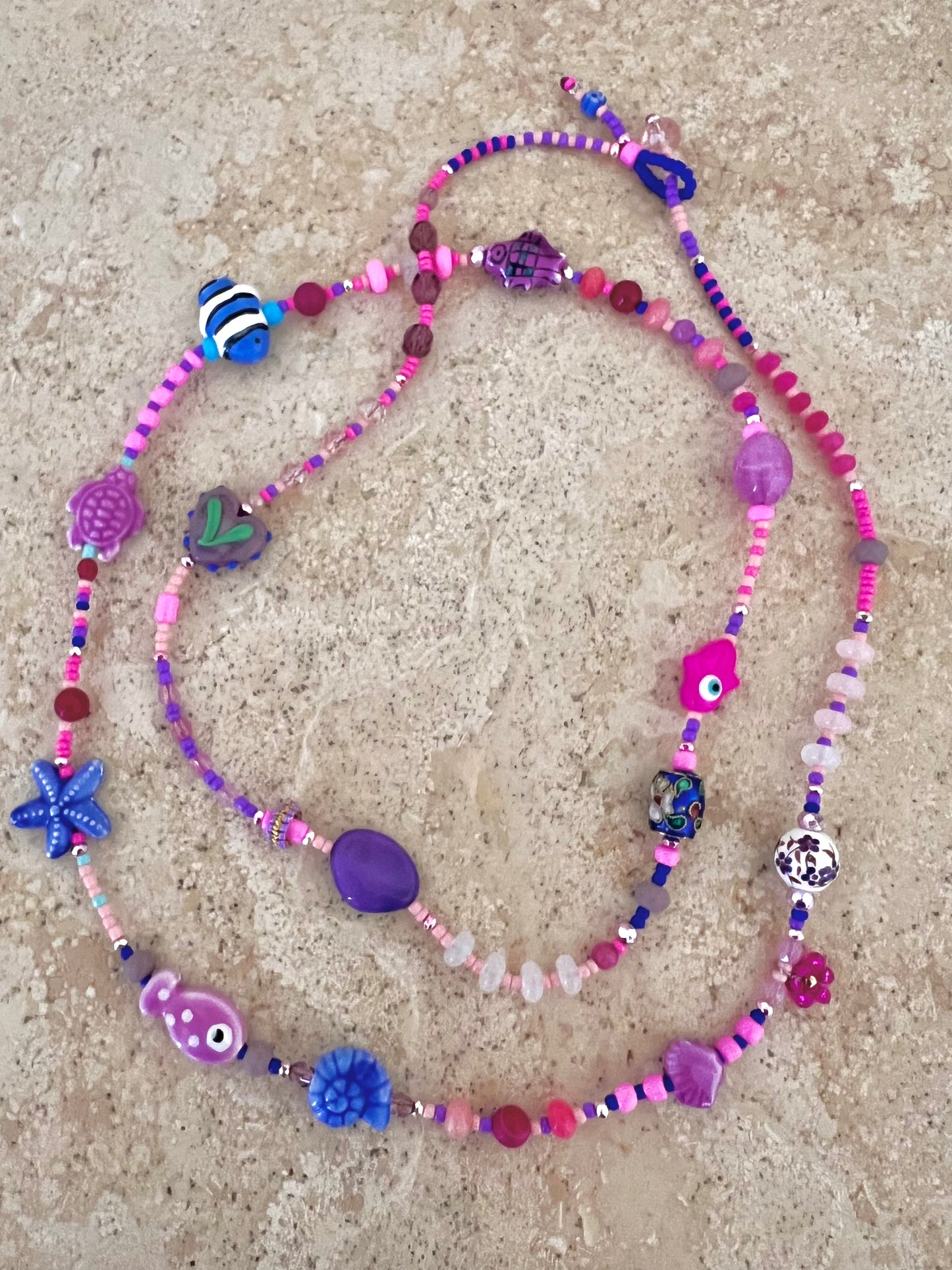 Collana mare lunga - Filigrane & co