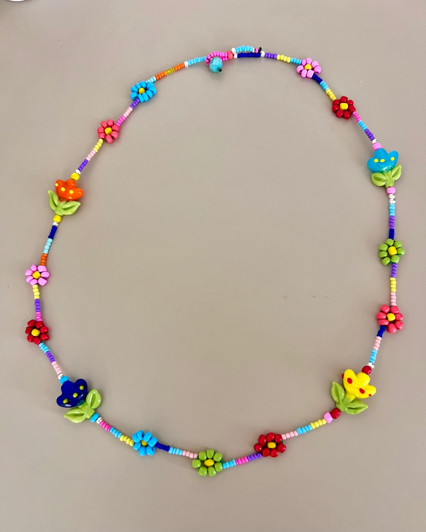 Collana fiorita - Filigrane & co