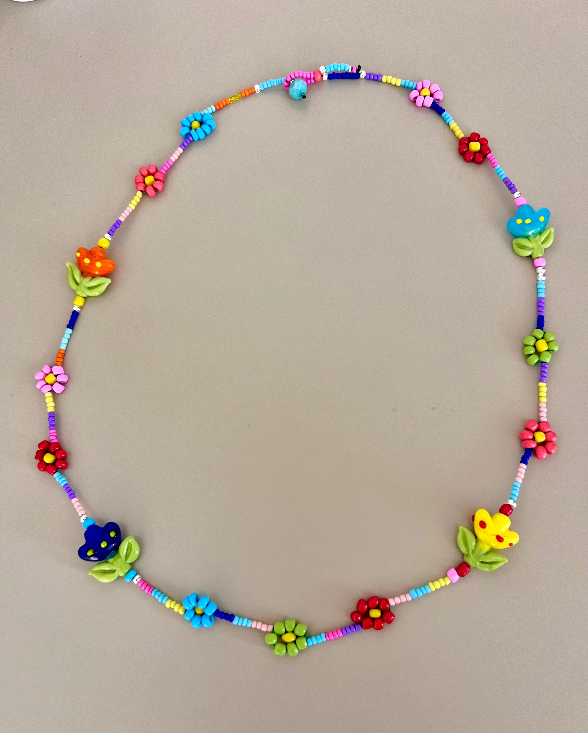 Collana fiorita - Filigrane & co