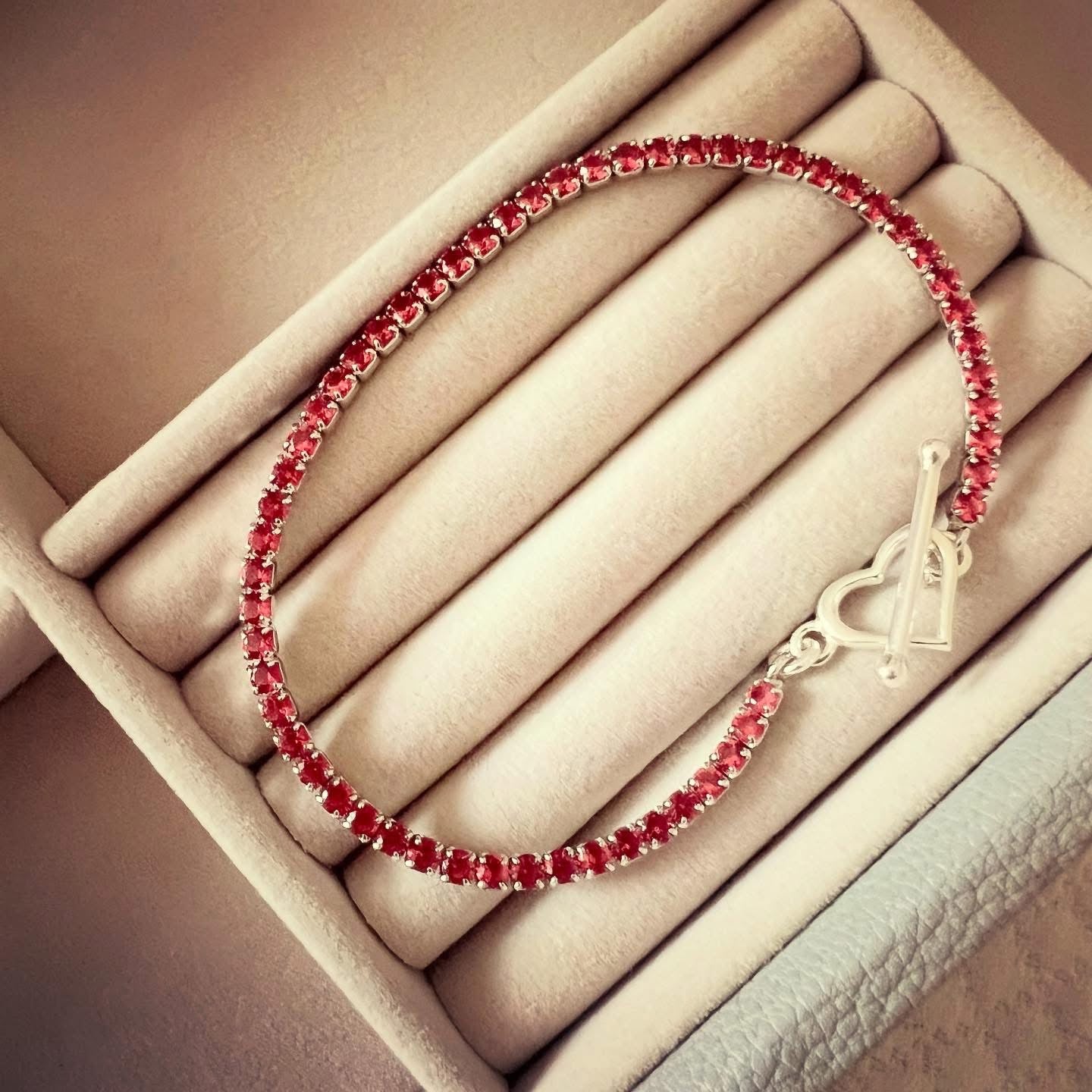 Bracciali con chiusura a T cuore