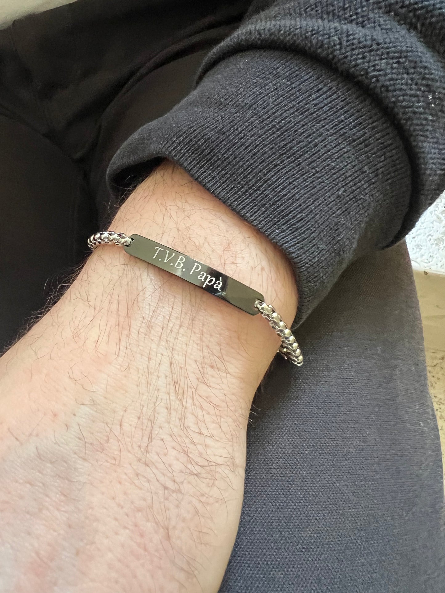 Bracciale T.V.B. papà - Filigrane & co
