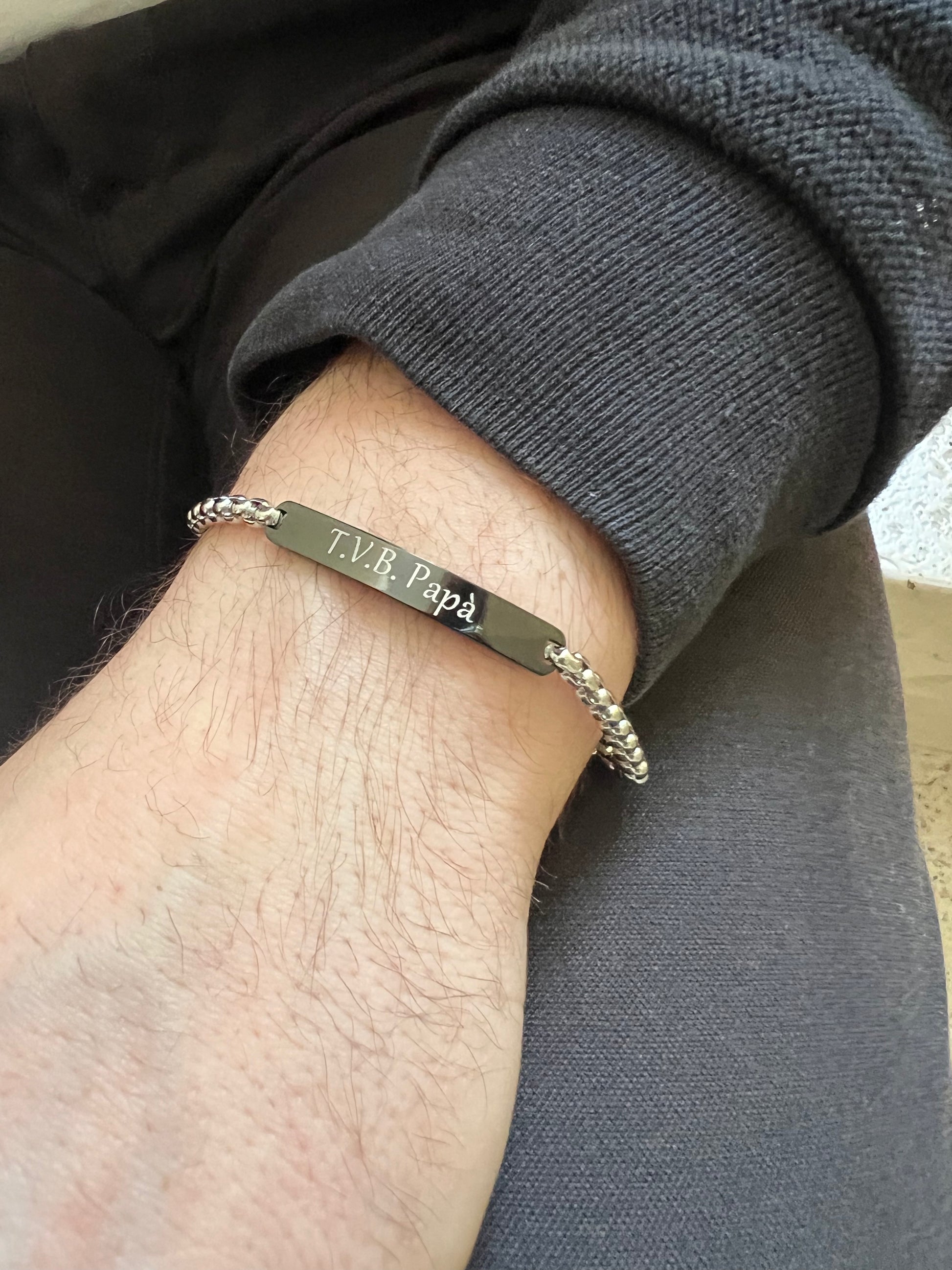 Bracciale T.V.B. papà - Filigrane & co