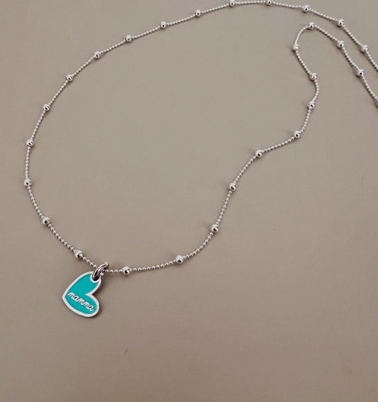 Collane con ciondolo smaltato mamma