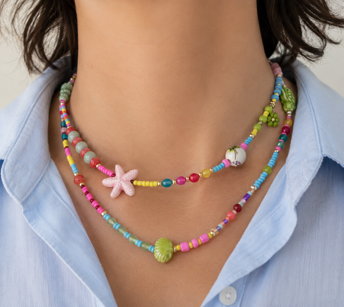 Collana mare lunga - Filigrane & co