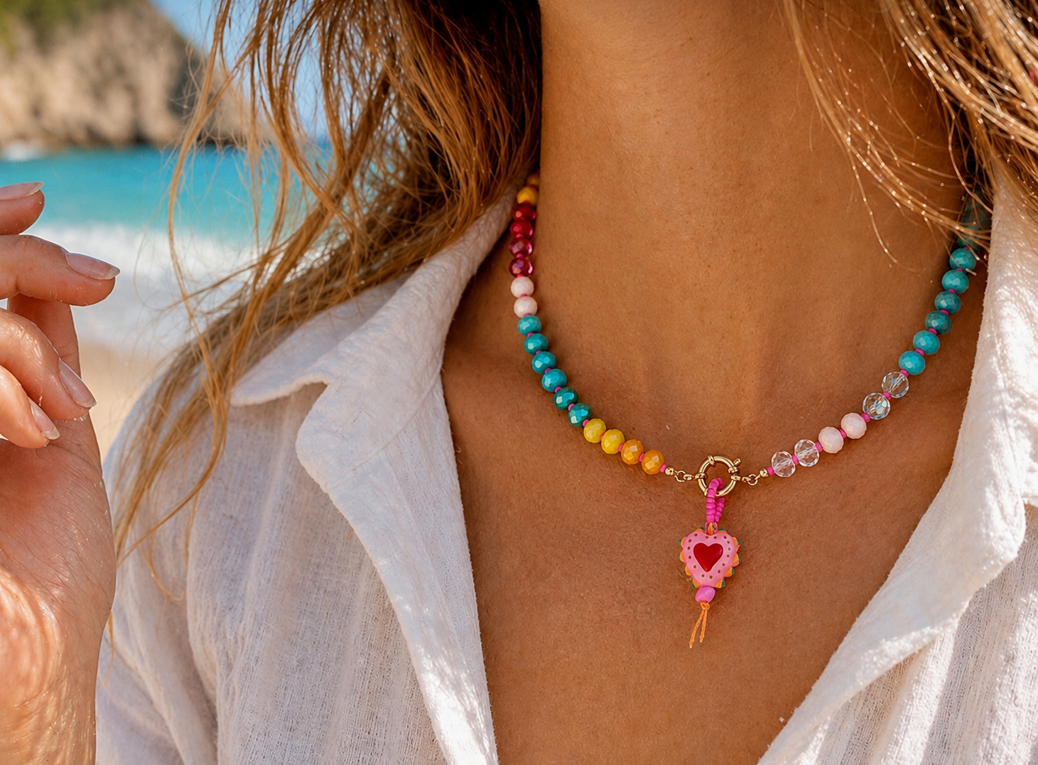 Collane con cuori o fiore pendenti - Filigrane & co