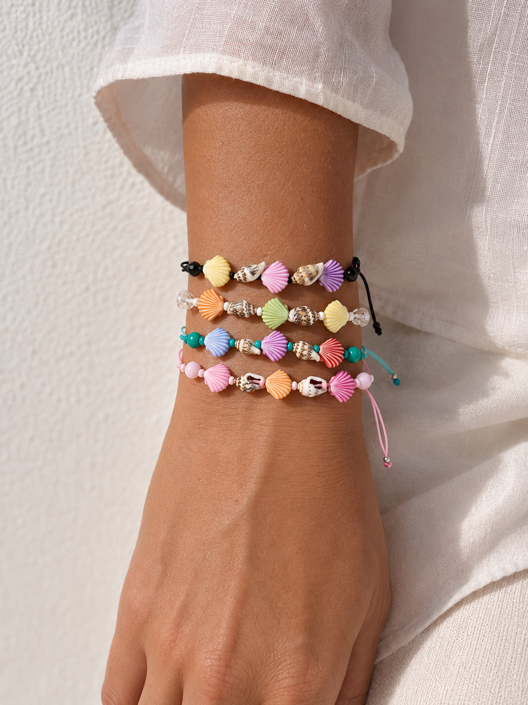 Cavigliere o bracciali conchiglie - Filigrane & co