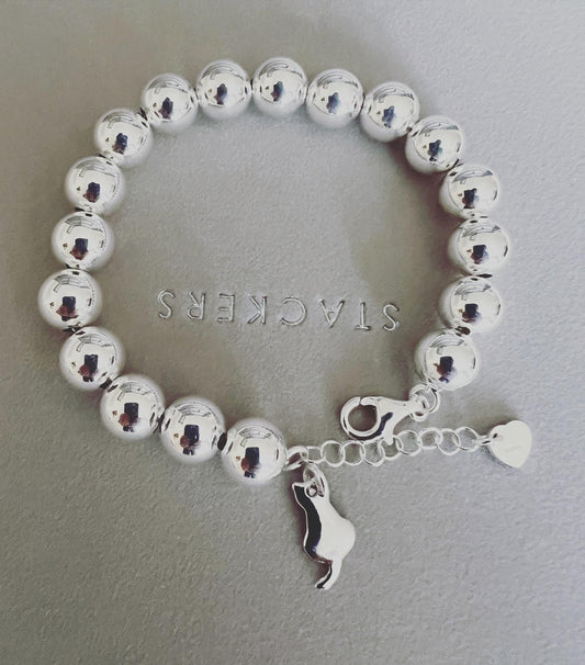 Bracciale sfere I ❤️ my cat