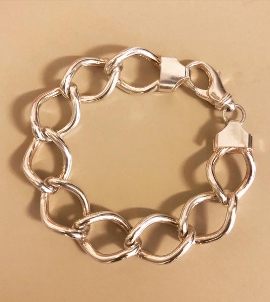 Bracciale catena argento 925