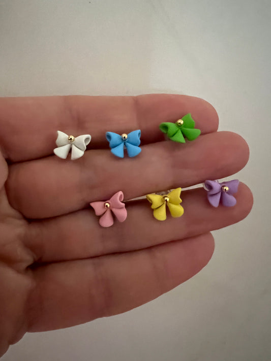 Orecchini a lobo fiocchetti e orsetti