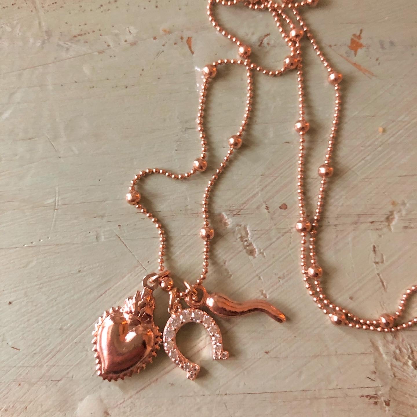 Collana Cavallo Per Donne EUEAVAN Con Ciondolo Ferro Di Cavallo E Cavallo - In Acciaio Inox, Gioiello Portafortuna Per Amanti Equitazione
