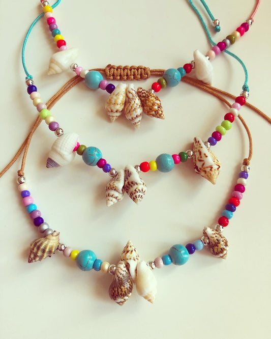 Cavigliere conchiglie - Filigrane & co