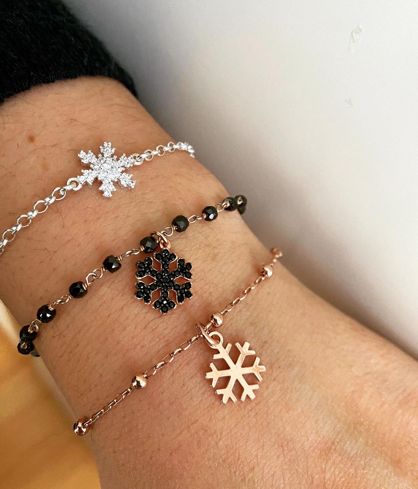 Braccialetti fiocco di neve