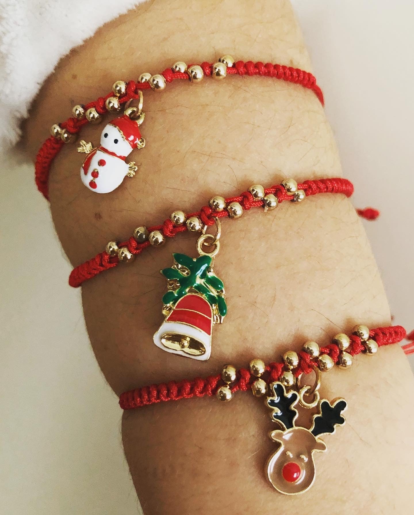 Braccialettini Natale - Filigrane & co