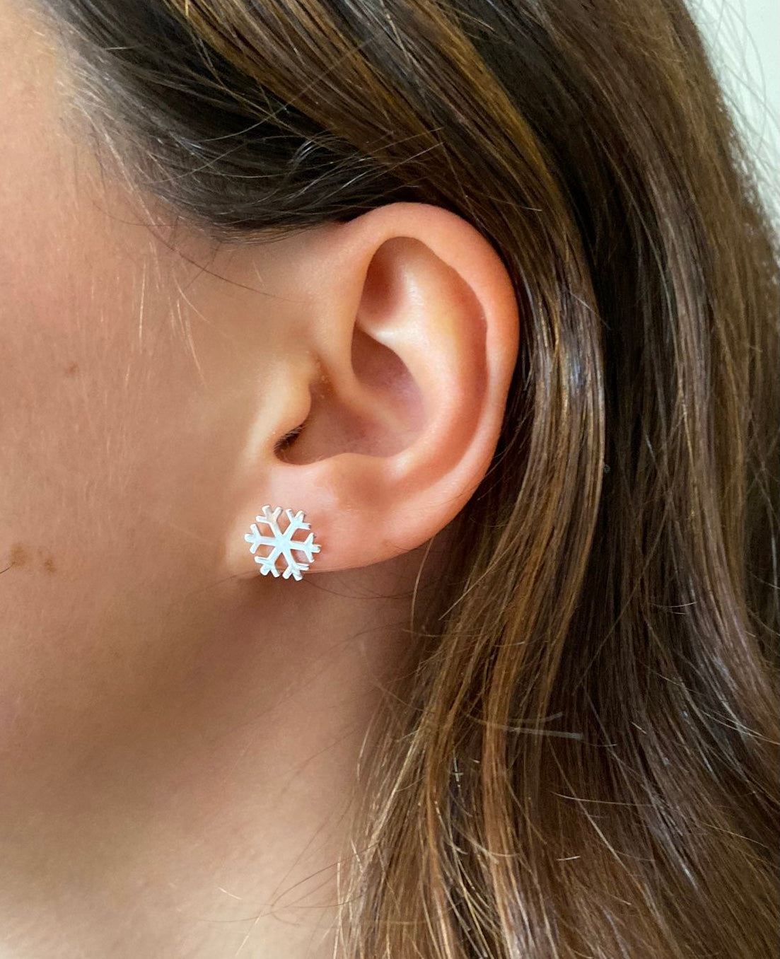 Katy Craig Orecchini A Perno Fenicottero In Argento 925 Con Cristallo, 8x11 Mm, Regalo In Confezione Originale
