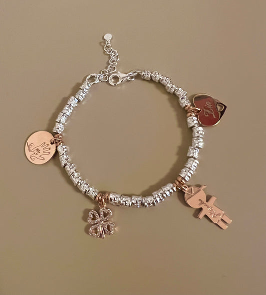 Bracciale cuore bimbo