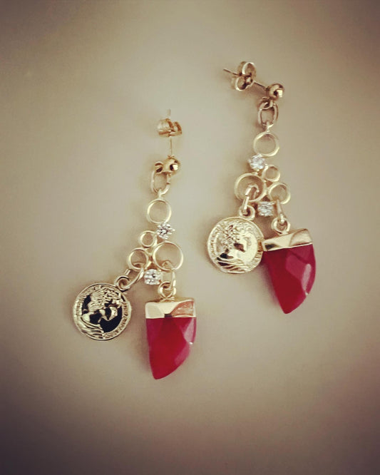 Orecchini multicharms