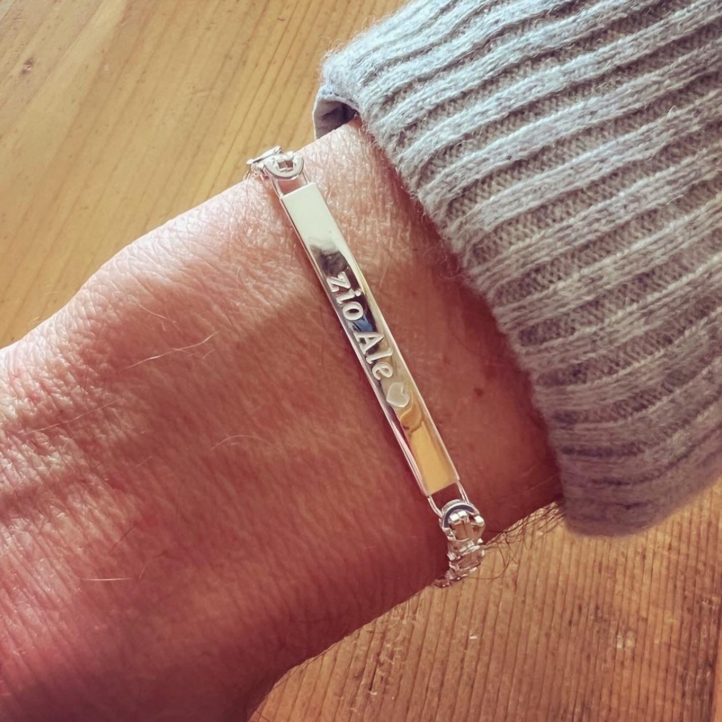 Braccialetto Personalizzato Con Polsino Di Avviso Medico, Braccialetto Braccialetto Personalizzato Con Polsino Di Avviso Medico, Braccialetto