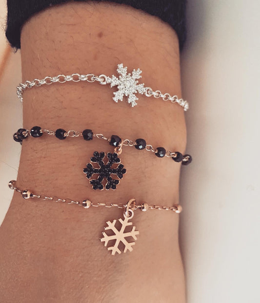 Braccialetti fiocco di neve